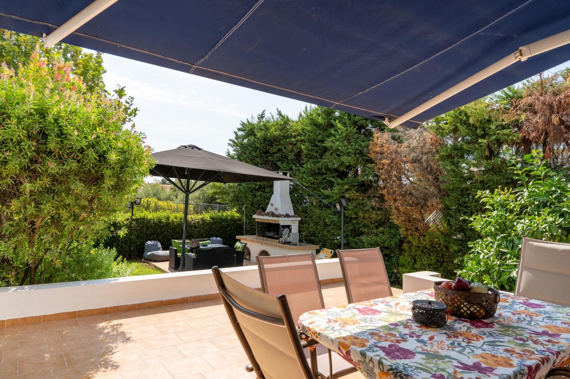 Beautiful Summer Villa In Chalkoutsi Khalkoutsion Dış mekan fotoğraf
