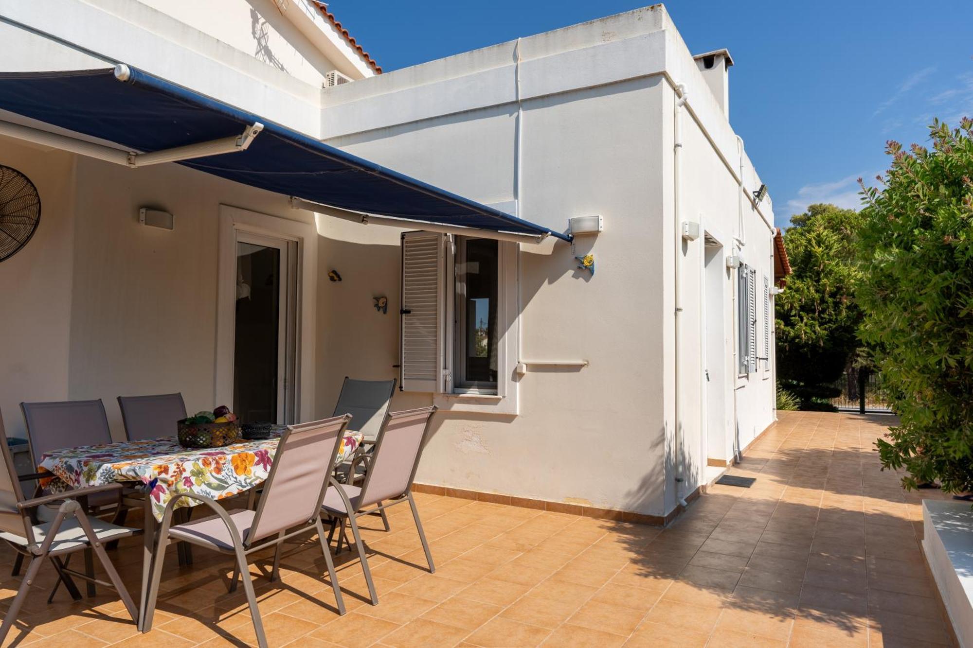 Beautiful Summer Villa In Chalkoutsi Khalkoutsion Dış mekan fotoğraf