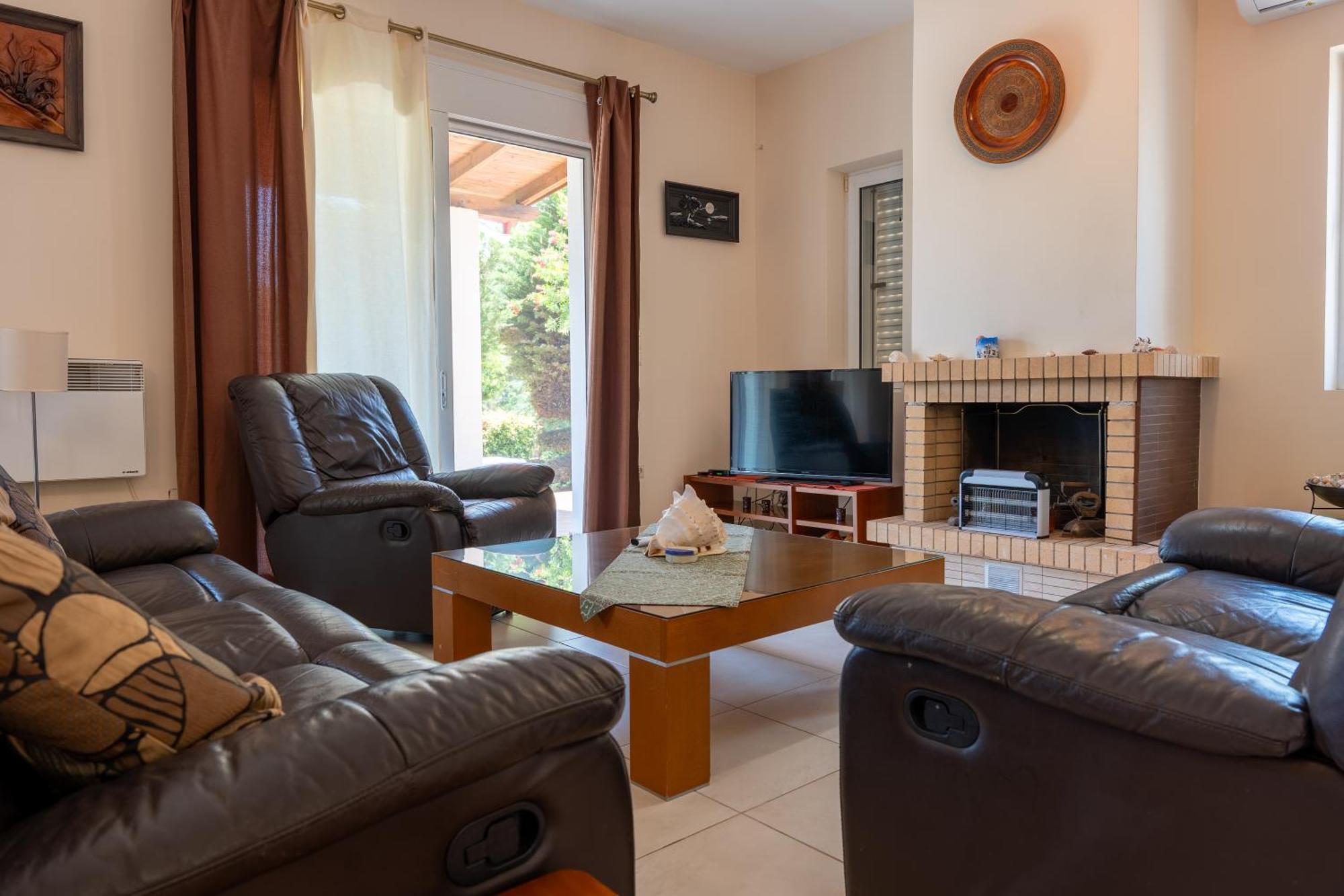 Beautiful Summer Villa In Chalkoutsi Khalkoutsion Dış mekan fotoğraf